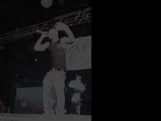 Demarrow Live on stage - click for next photo
